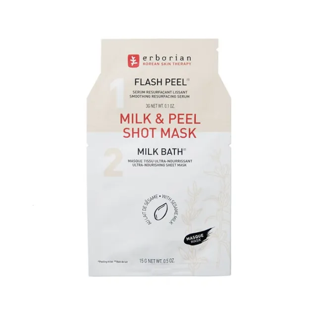 ERBORIAN  Maska Milk & Peel Shot, 15 g