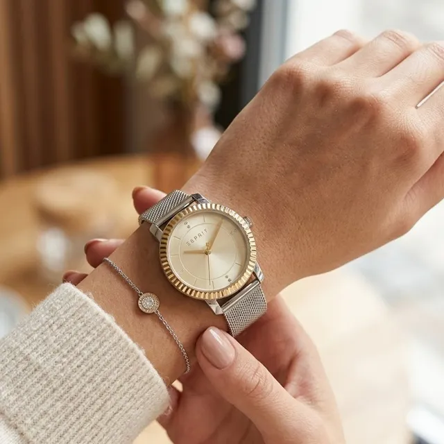 ESPRIT ženska ura + zapestnica ES1L184M0045