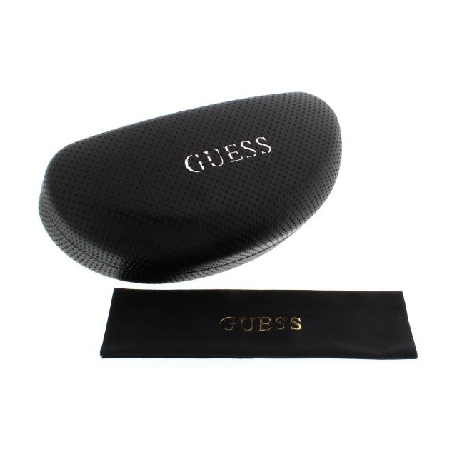 Trdi etui za očala GUESS v črni barvi