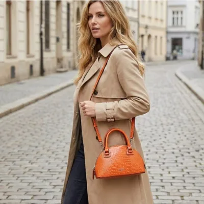 GUESS torbica CY776376 – oranžna