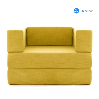 Sofas 4Chill out enosed počivalnik in ležišče za vsakodnevno spanje – oker