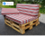 Naslonska blazina za palete rezana pod kotom-dolžina 120x42x22 cm outdoor tkanina