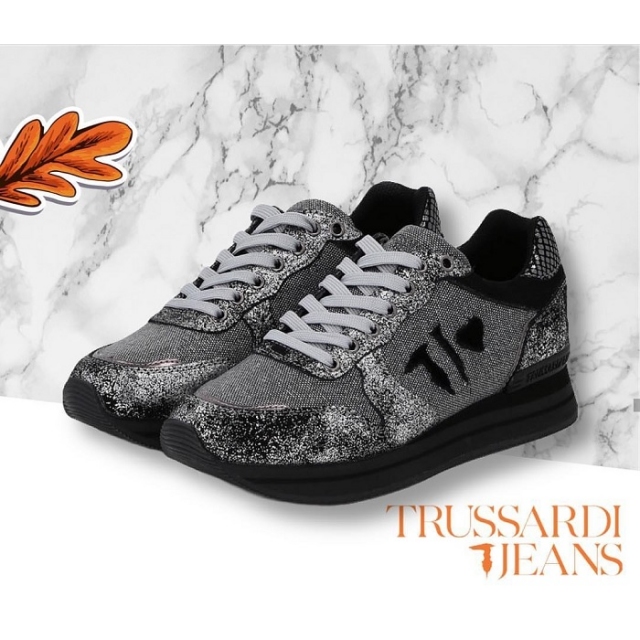 TRUSSARDI JEANS športni copati: 40