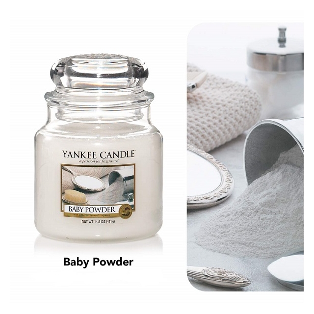 YANKEE CANDLE sveča Baby Powder 411g