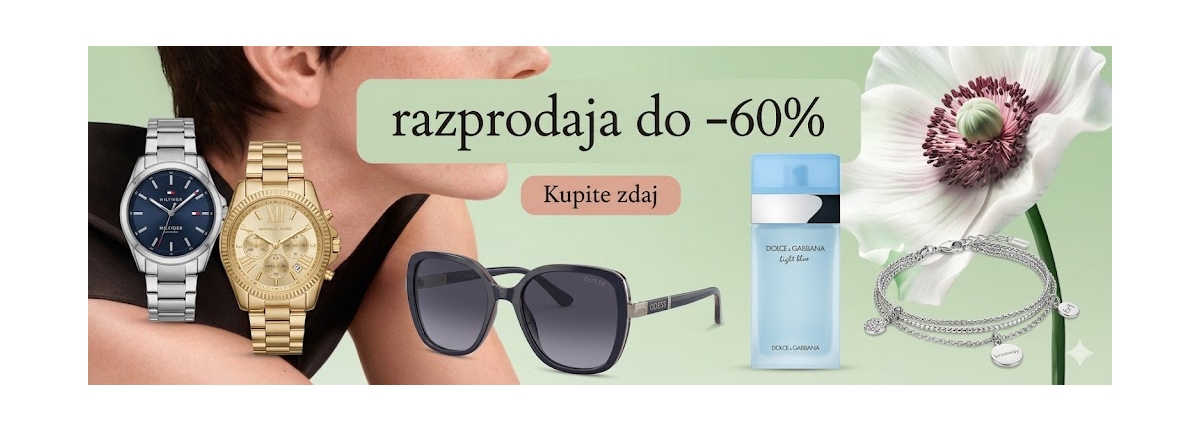 Razprodaja-ure, parfumi, nakit, sončna očala